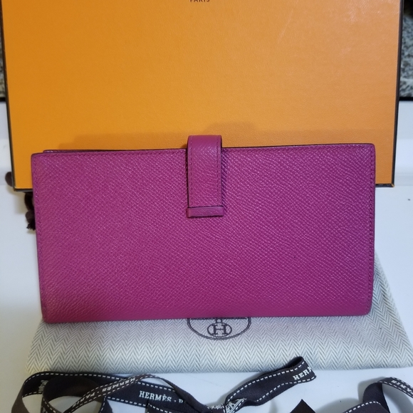 HOSTPICK!!! HERMES Classic Bearn Wallet - Picture 4 of 16